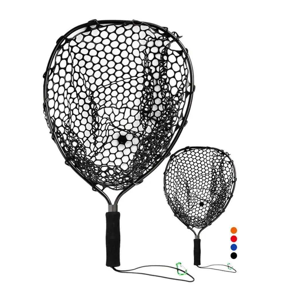 

35/43cm Hand Net Ultralight Portable Aluminum Alloy Dip Casting Net Fishing Net Fishing Tackle Accessories