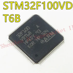 STM32F100VDT6B QFP-100 New origina High-density value line, advanced ARM-based 32-bit MCU