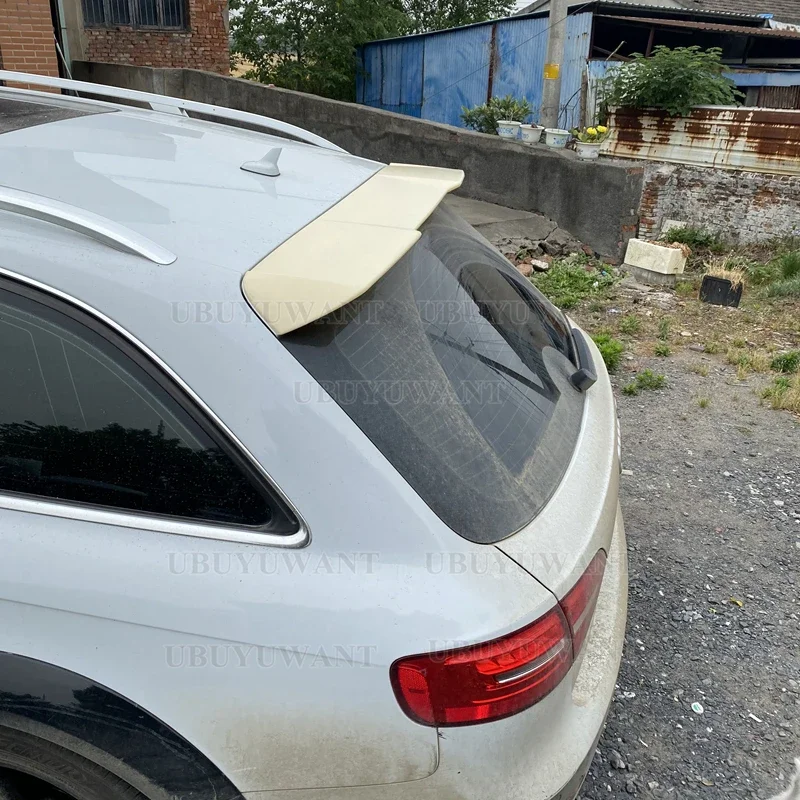 2008-2014 RS4 вид для Audi A4 B8 Avant allroad спойлер задний на крышу глянцевый черный углеродное