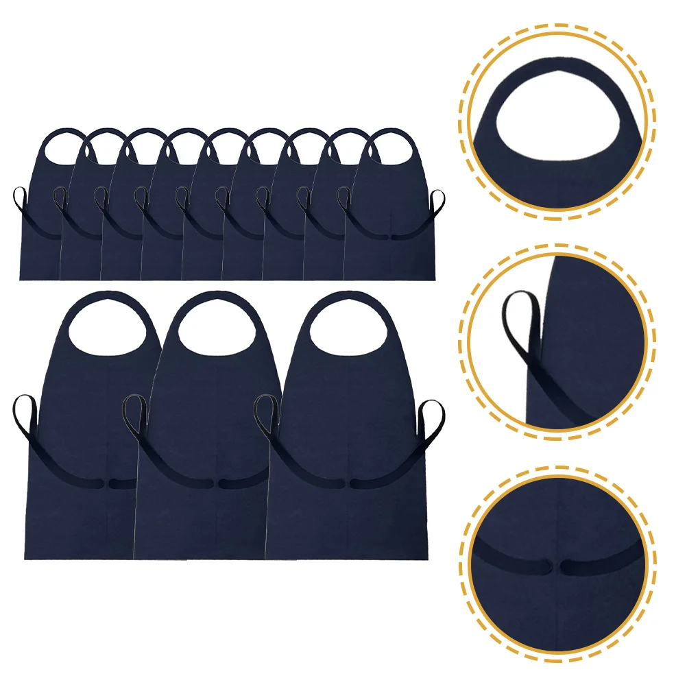 

12Pcs Aprons Bulk Work Apron Apron For Kids Apron Cooking Aprons Painting Apron for Hotel Kitchen Home