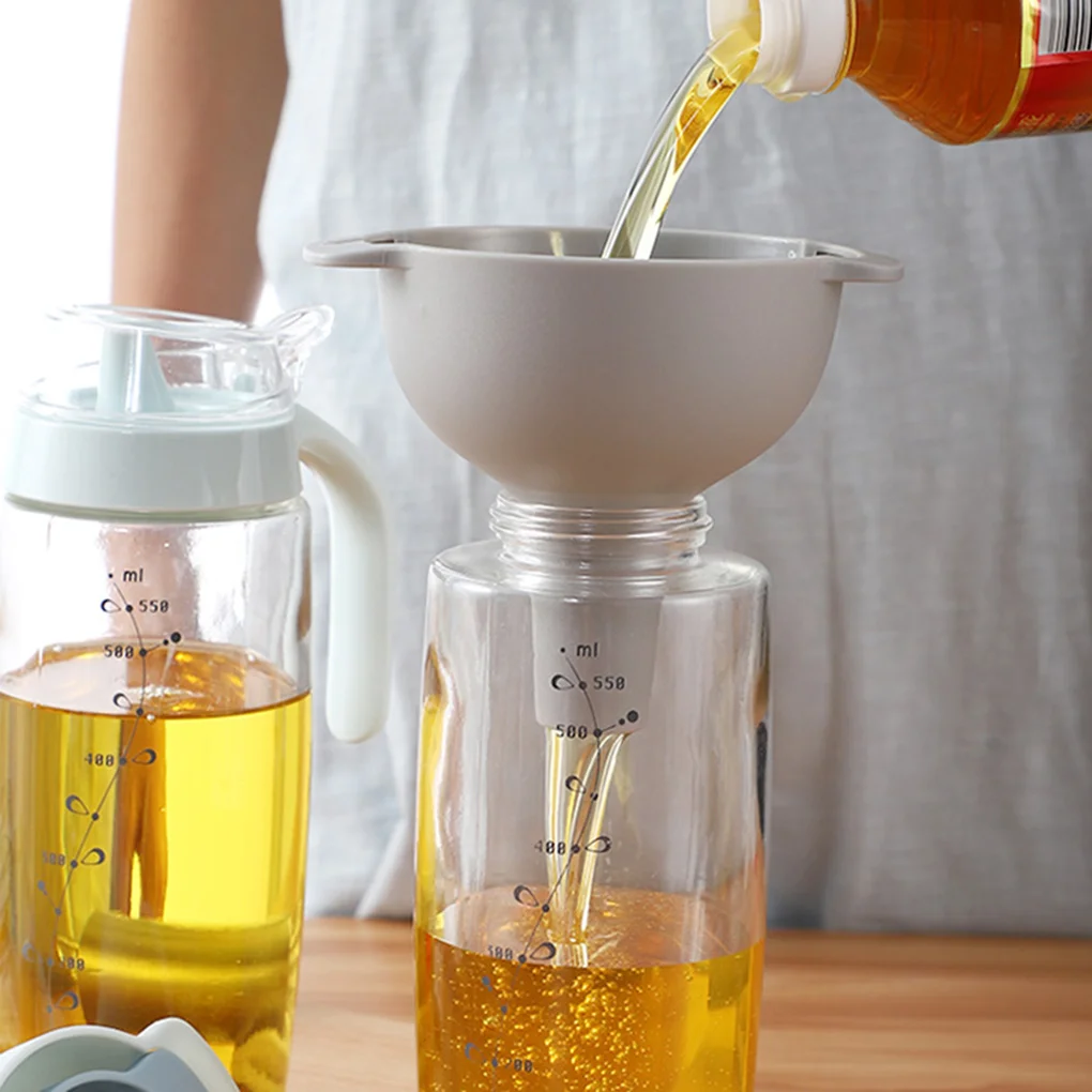 

4 Pieces Set Kitchen Oil Funnel Replacement Filter