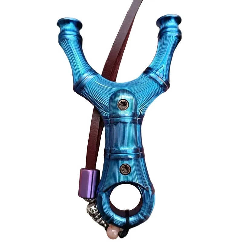 

High Precision Outdoor Hunting Shooting Slingshot TC21 Titanium Alloy Slingshot Slingshot for Outdoor Shooting Practice