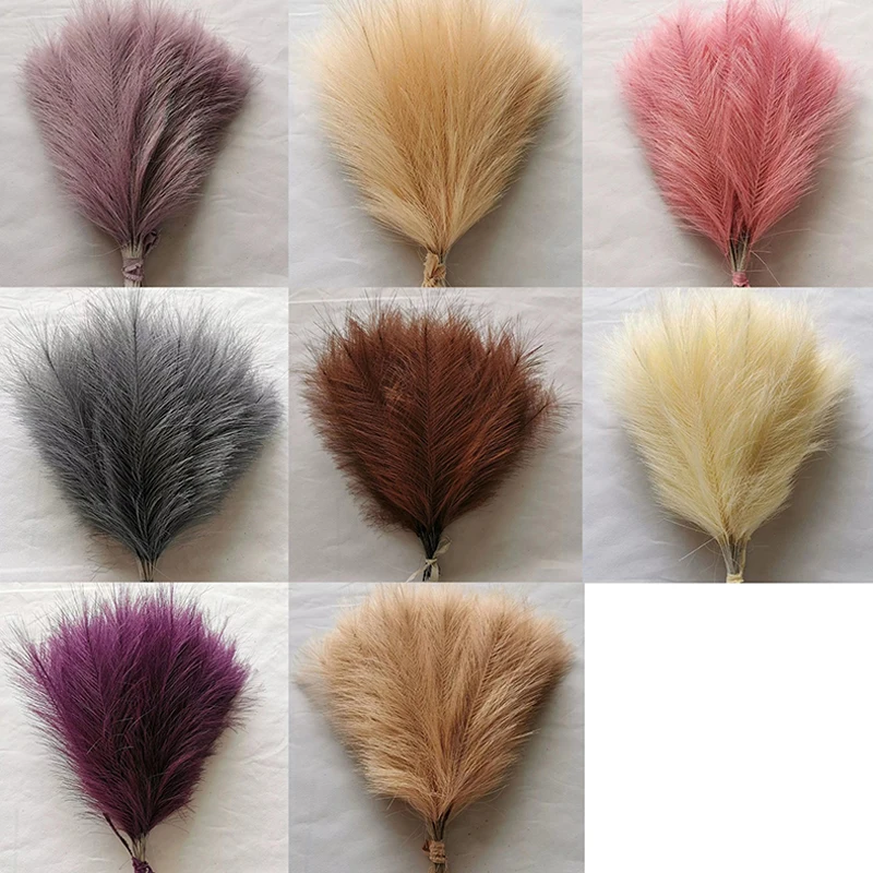 10 Упаковок 42 См Искусственная Пампасная Трава Уши Вилка С Одним Зубцом Для