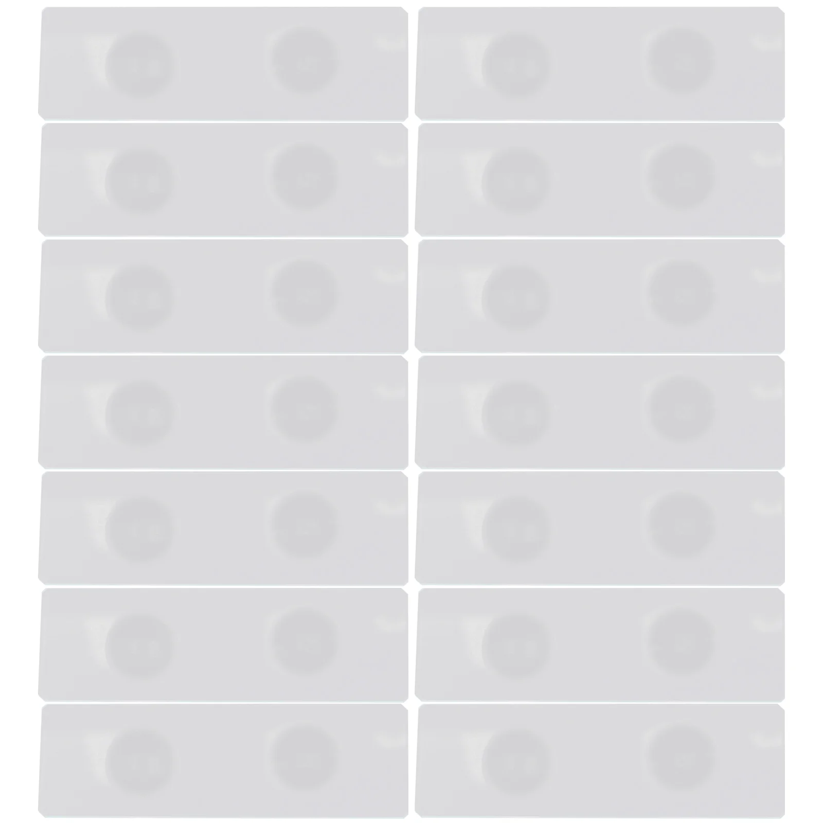 

50 pcs Aquatic Specimens Microscope Slides Laboratory Glass Slides Microscope Slides (Double Concave)