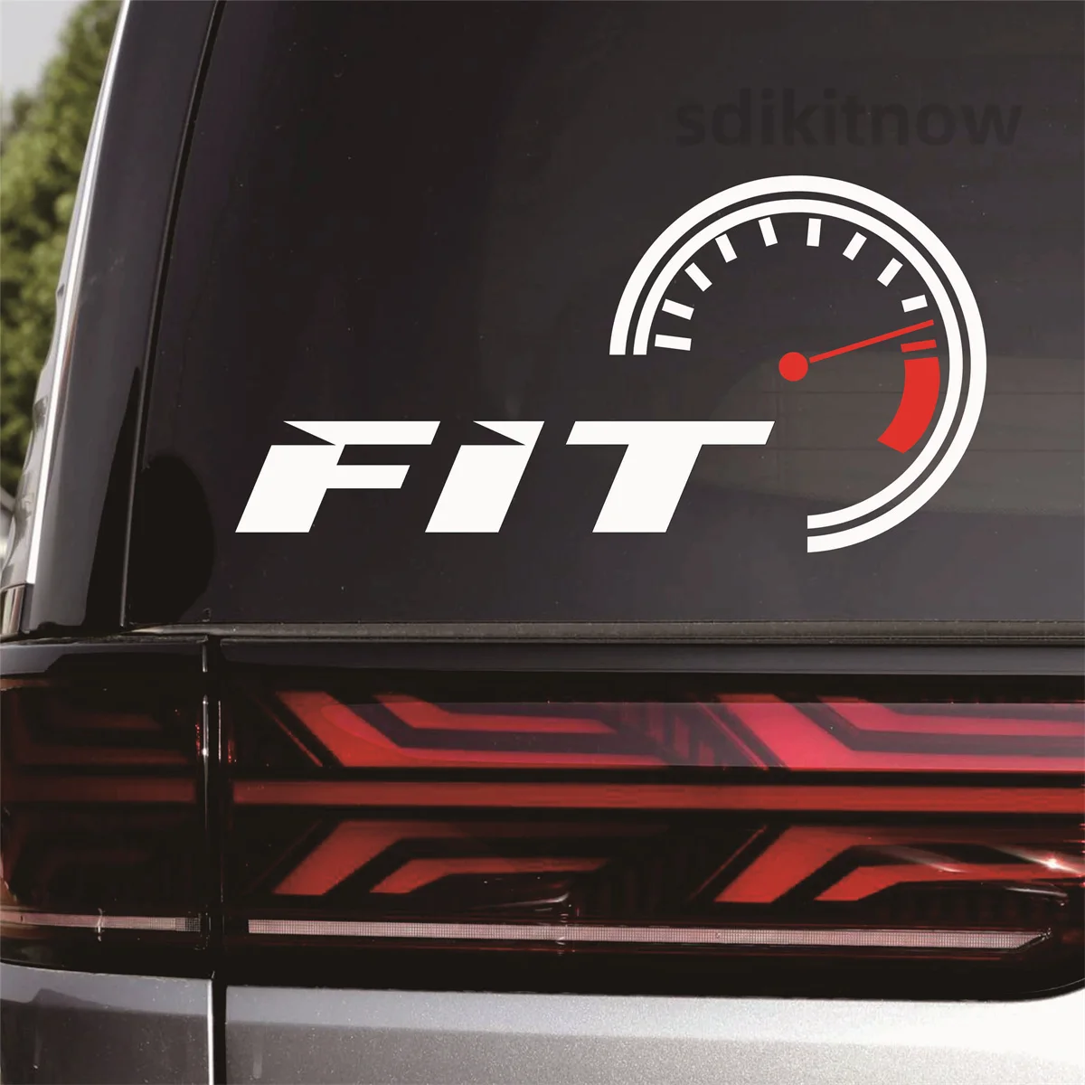 

1 шт., автомобильная Спортивная Наклейка для Honda FIT 2004 2005 2008 2009 2011 2014