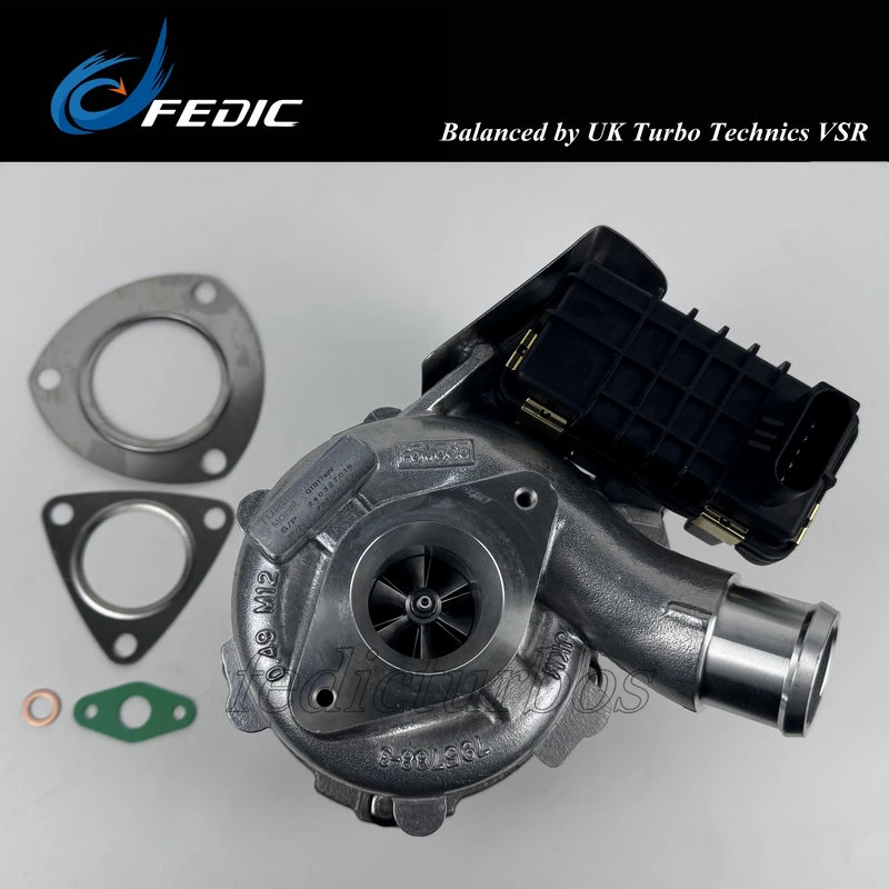 Турбокомпрессор MFS GTB1749V 787556 Турбина полная турбо для Ford Ranger Transit 2.2 TDCi 74/92/99/110/114 кВт