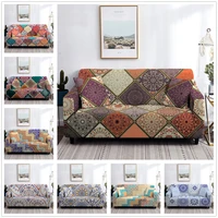 bohemian sofa cover elastic mandala couch cover stretch sofa protector cover slipcovers cover for living room 1234 seaters