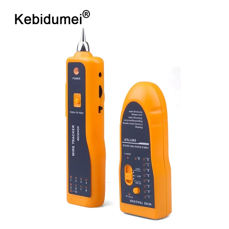 

Telephone Wire Tracker Tracer Toner Ethernet LAN Network Cable Tester Detector Line Finder For RJ11 RJ45 Cat5 Cat6