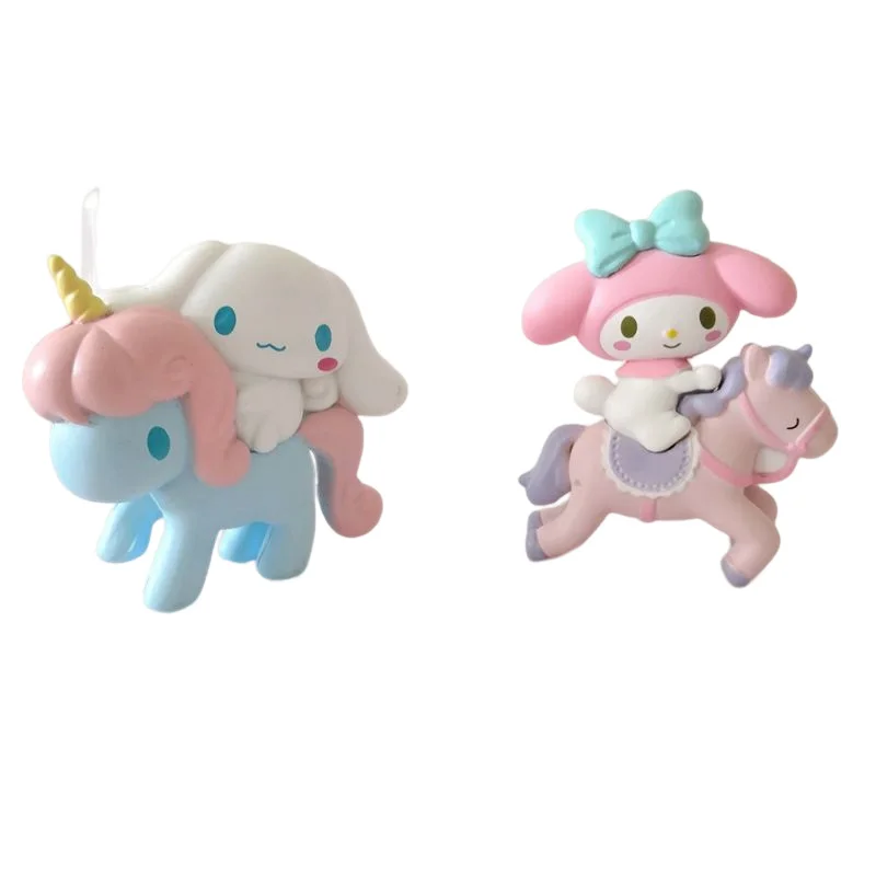 

Kawaii Hello Kitty Doll Decoration Sanrio Anime Cute Cinnamoroll Sweet Girly Heart Cartoon Desktop Ornament Toy for Girls