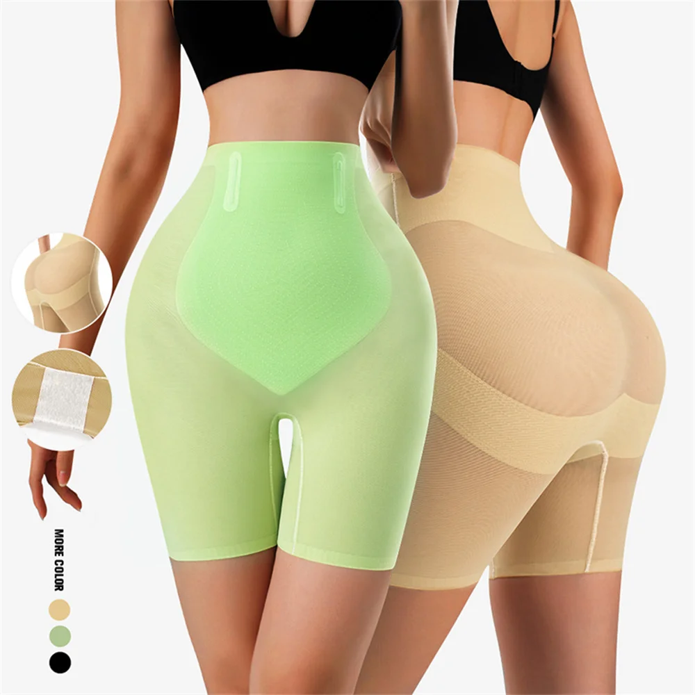 New 2023 Shaping High Waist Women's Shorts Safety Pants Breathable Underwear Comfort Flat Belly Boxer Briefs Shapewear Shorts