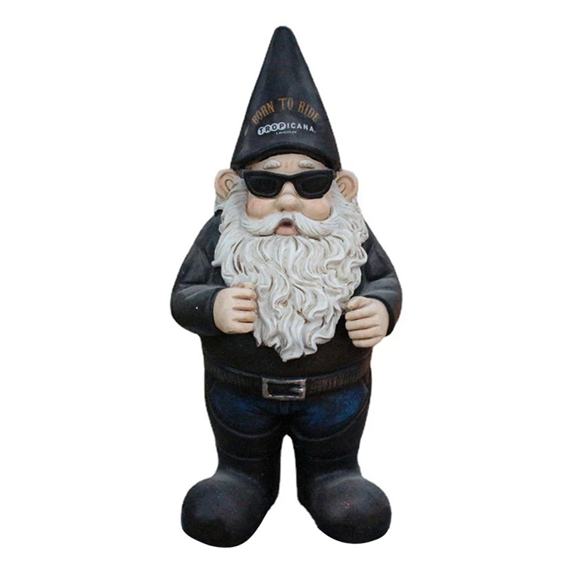 

Полимерная садовая скульптура «Гном» для украшения дома и сада