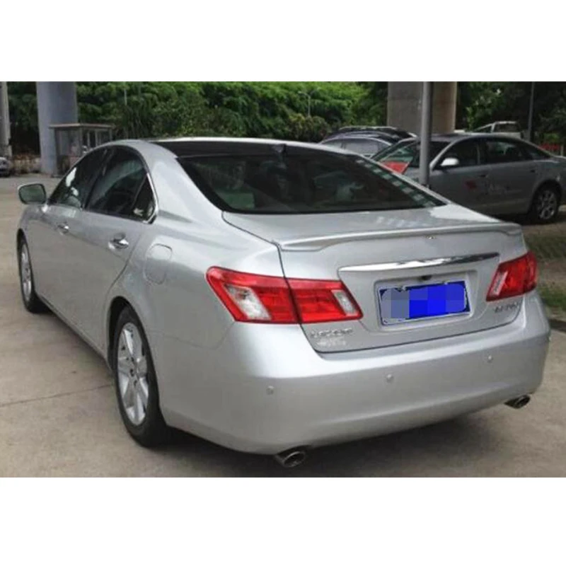 Для Lexus ES автомобильный задний спойлер отделка черного карбона хвостовое крыло