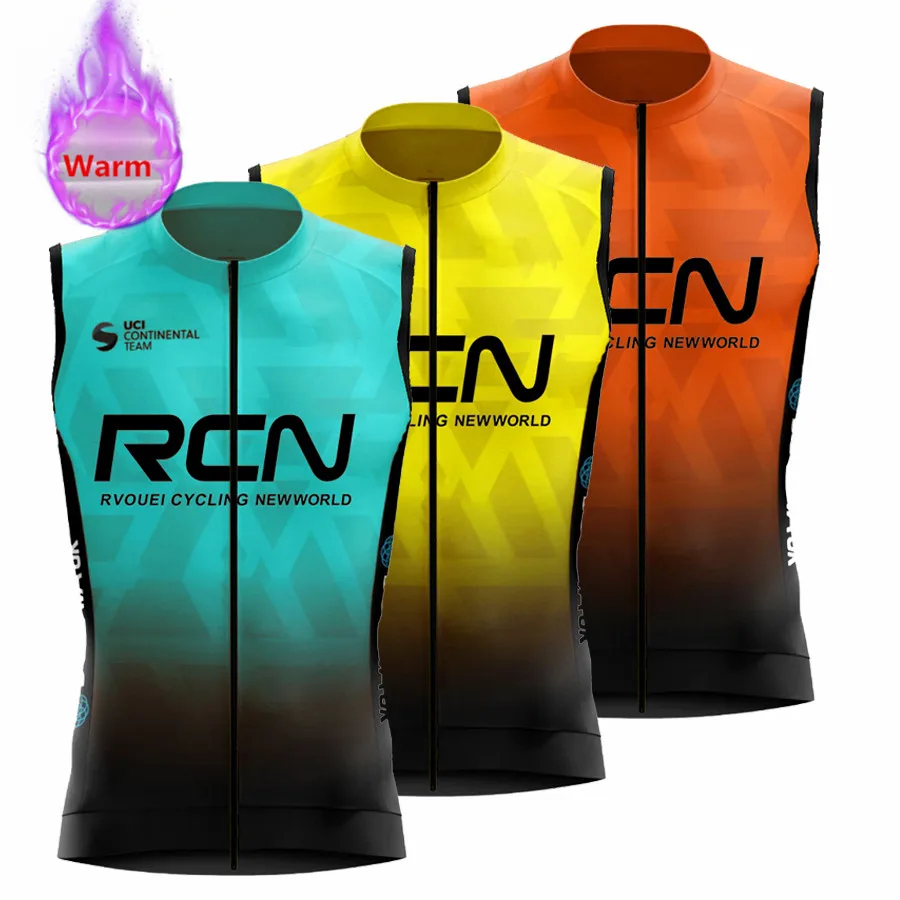 Зимняя Теплая Флисовая велосипедная жилетка велосипедные куртки без рукавов