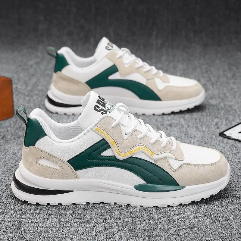 

Мужские повседневные кроссовки, Вулканизированная подошва, дышащие, для бега, размер 39-44