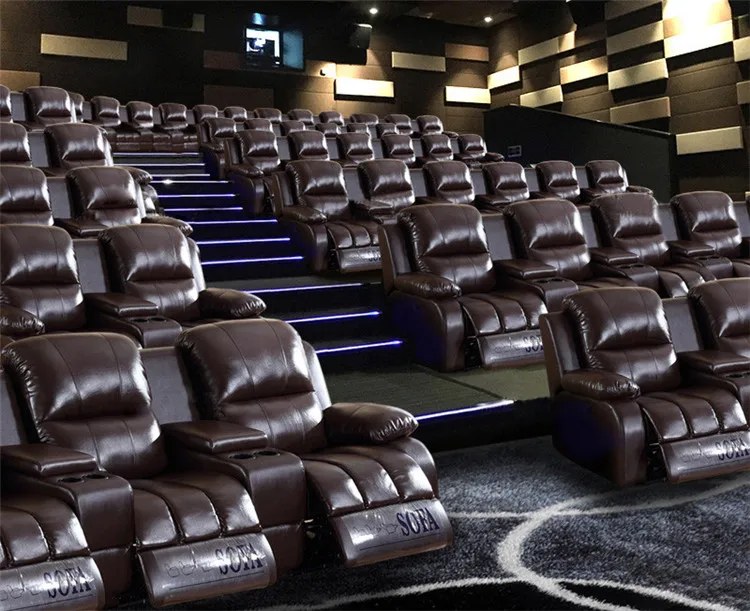 

Modern Luxury Design Cinema Recliner Seat, Reclining Salon Chair, Sillones Reclinables