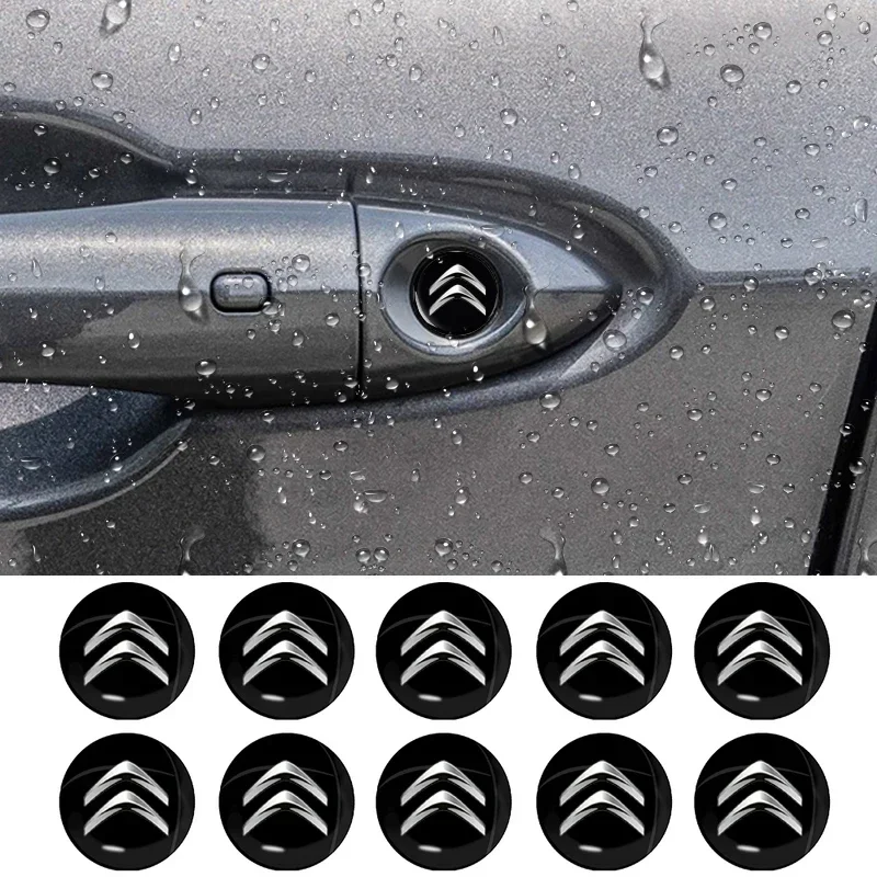 

Эпоксидные наклейки для Citroen Elysee Berlingo Xsara C3 XR C4 Picasso Sega Aircross C5, 2 шт., 15 мм