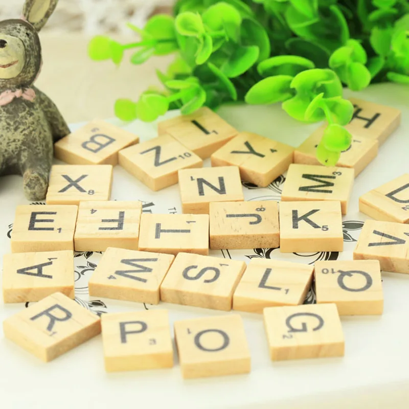 

Uppercase And Lowercase English Letters Wood Chips 26pcs/lot Word Spelling Shooting Props Photography Photo Background