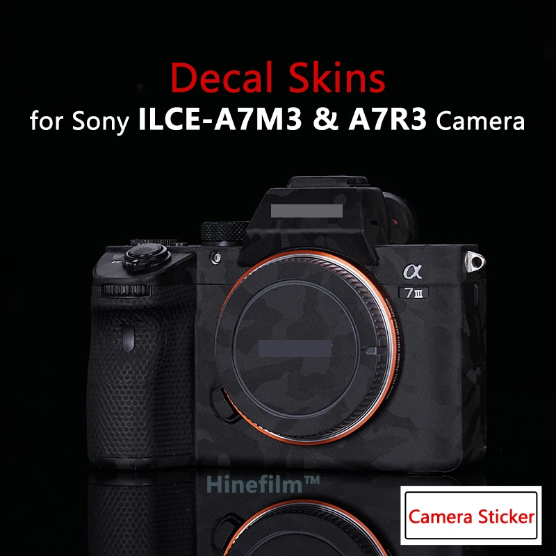 A7M3 Camera Decal Skins A7 III Anti-scratch Coat Wrap Cover Film For Sony ILCE-7M3 A7RIII A7III A73 Camera Protector Sticker
