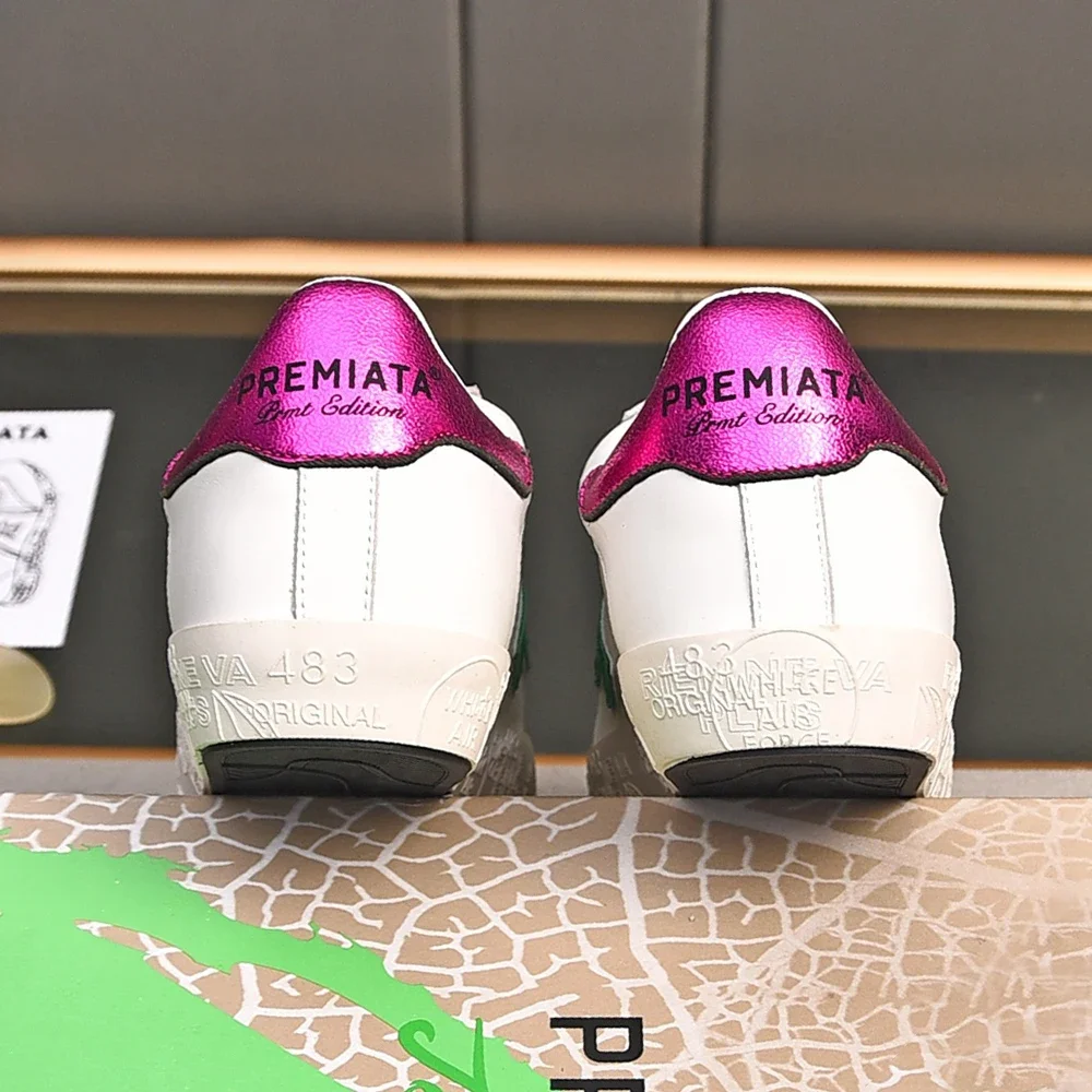 PREMIATA/мужская легкая роскошная простая модная спортивная обувь в стиле ретро