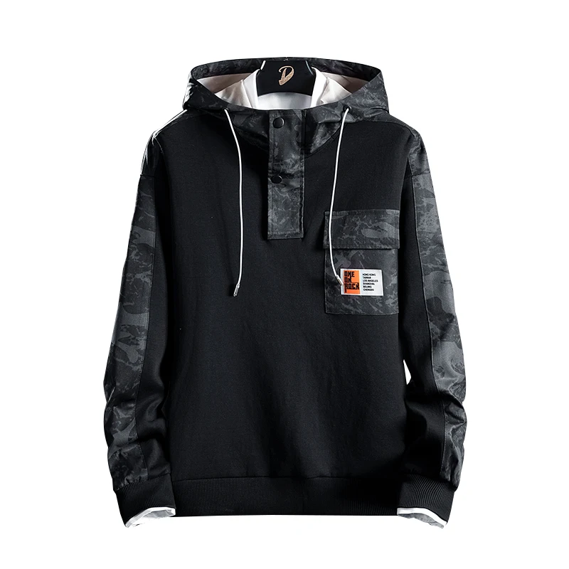 

2020 Autumn Design Logo Hoodies Fashion Custom Graphic Men Clothing Simple All-match DIY Print Streetwear Sweatshirt B113-8376