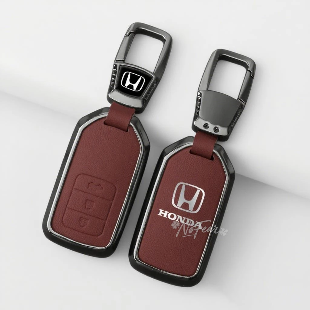 Фото Чехол для автомобильного ключа для Honda Accord Fit Lucky Vezel City Civic CR-V HR-V Jade Jazz BRV BR-V HR-V Shuttle Pilot Crider Odyssey №1
