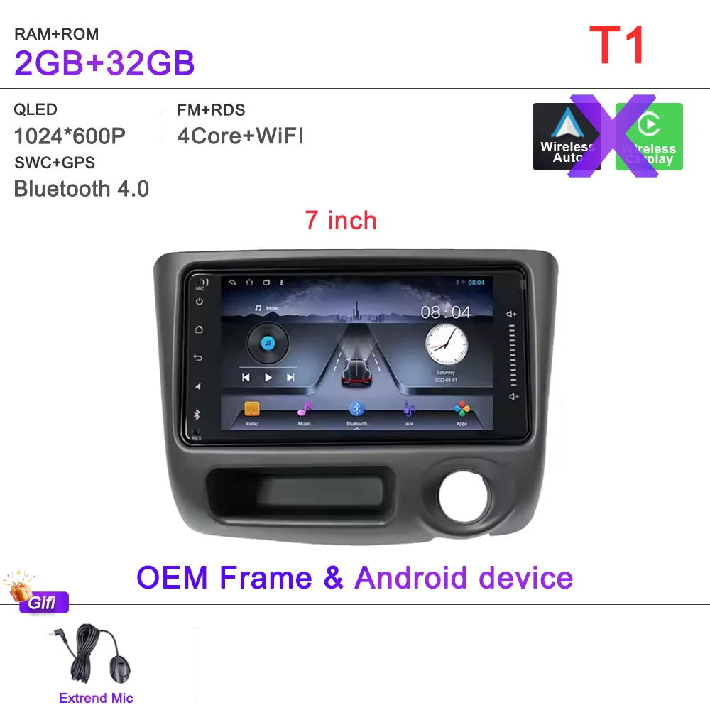 Android 16 для Toyota Vitz Yaris Echo 1999-2005 Carplay авто радио мультимедийный видеоплеер навигация GPS без 2Din 2 Din DVD