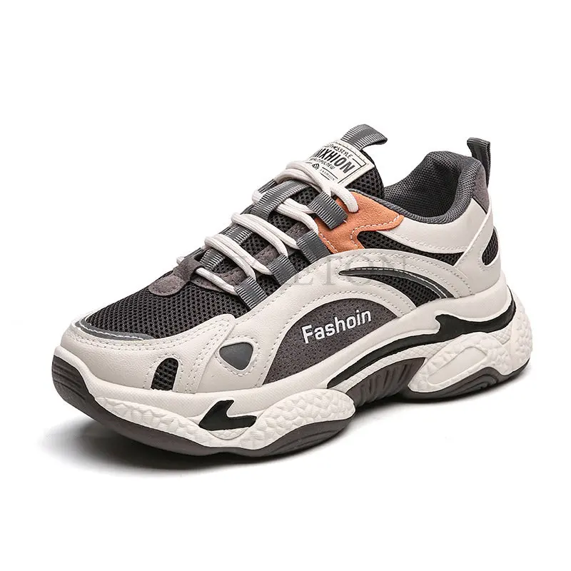 

2023 New Mixed Colors Mesh Breathable Running Sports Casual Student All-match Women Sneakers Fashion Spring Autumn Korean Style
