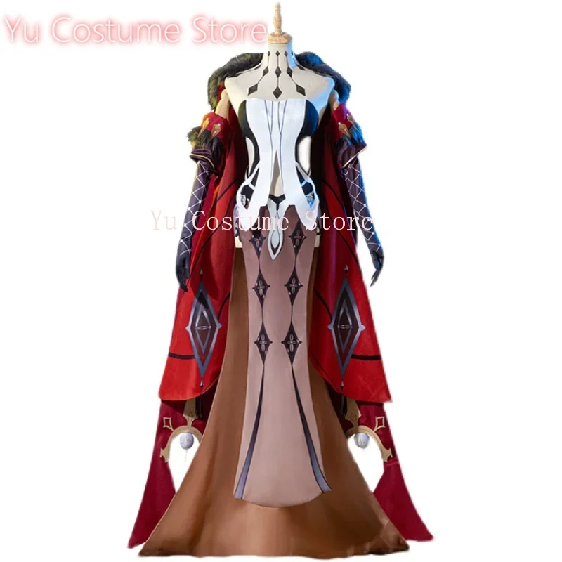 Игра Genshin Impact Косплей La Signora Костюм Yu The Fair Lady Хэллоуин Униформа костюмы для женщин