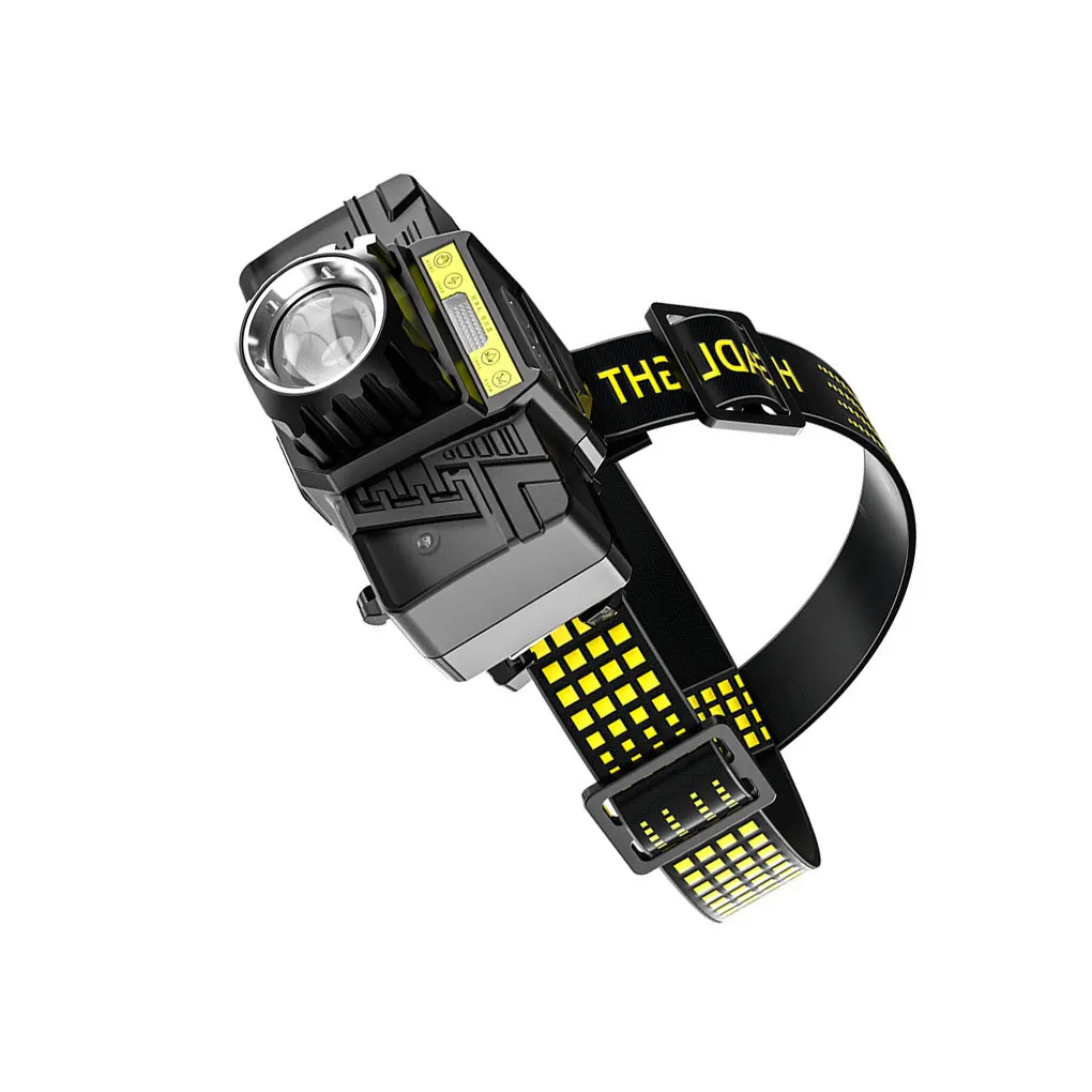 

Headlight Portable IPX4 Waterproof Headlamp Brightness Dimmable Head Torch Working Lamp Outdoor Hiking Camping