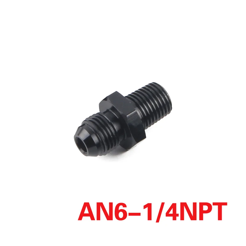 

Мужской AN6 -6AN 1/4 NPT 1/8 3/8NPT M14 * 1,5 M18 * 1,5 прямой переходник клеш фитинг автоматический штуцер для шланга мужской штуцер для масляного радиатора