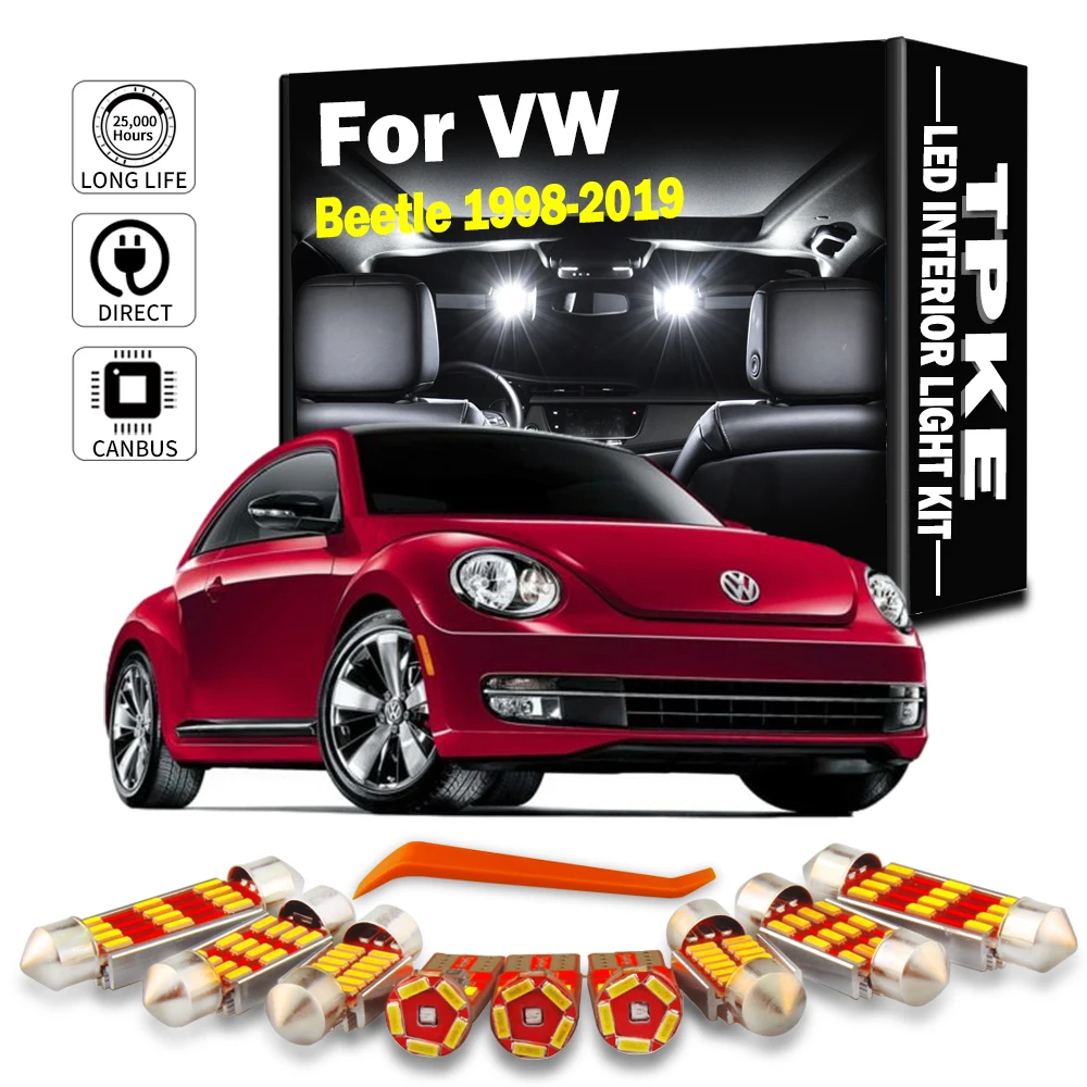 

Автомобильные светодиодные лампы TPKE, 13 шт., для Volkswagen VW Tiguan 5N 2009 2010 2011 2012-2022