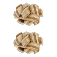 wooden puzzle toy luban lock puzzles puzzles iq test ball disentanglement 3d kongming kong puzzle toys educational ming teaser