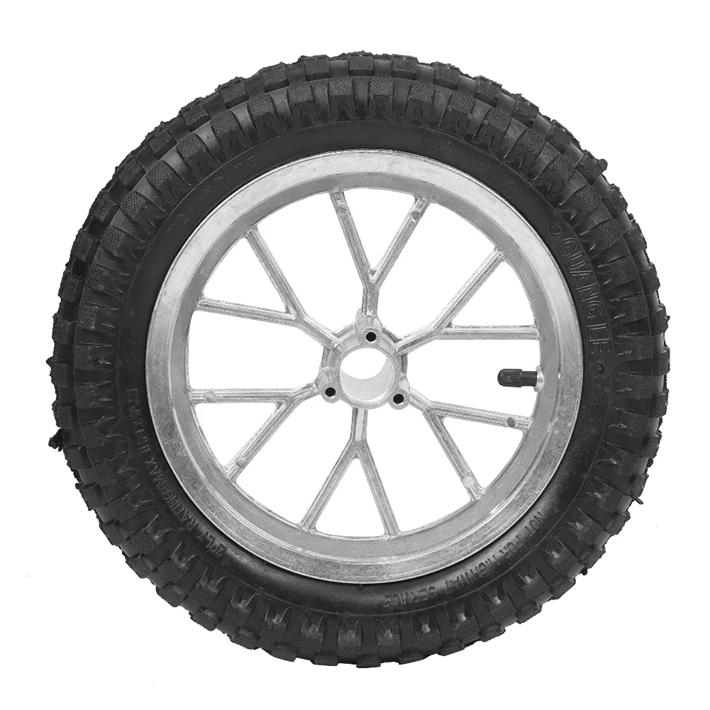 

12.5 x 2.75in Motorcycle Front Rear Tire Wheel with Rim Fits for Coolster 49cc 2 Stroke Mini Dirt Bike Motorcycle
