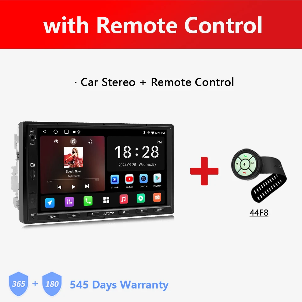 

Автомобильная магнитола ATOTO Android Double 2 Din с 7-дюймовым экраном, радио, Android Auto CarPlay, навигацией и экраном A5L