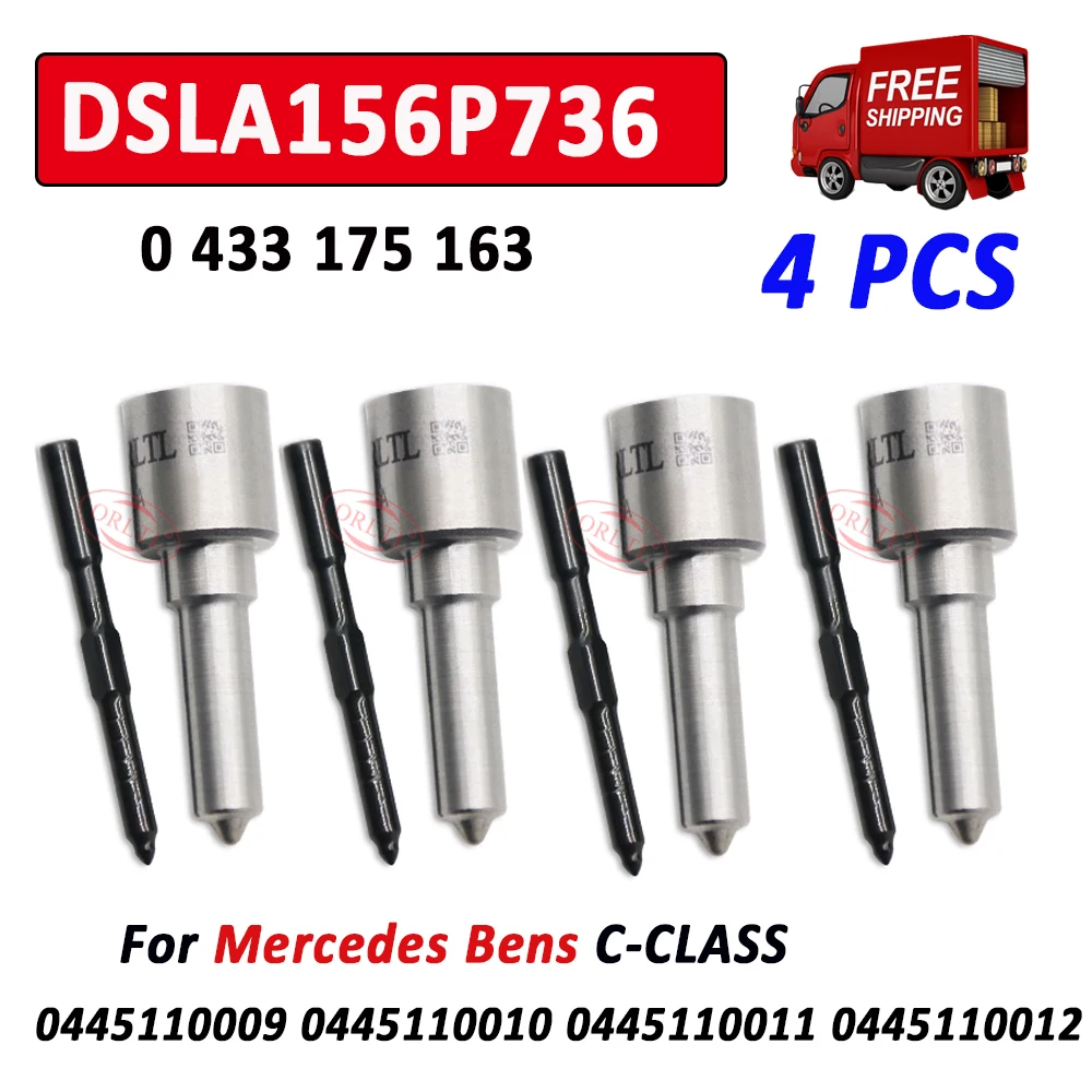 4 шт. дизельные форсунки DSLA 156 P 736