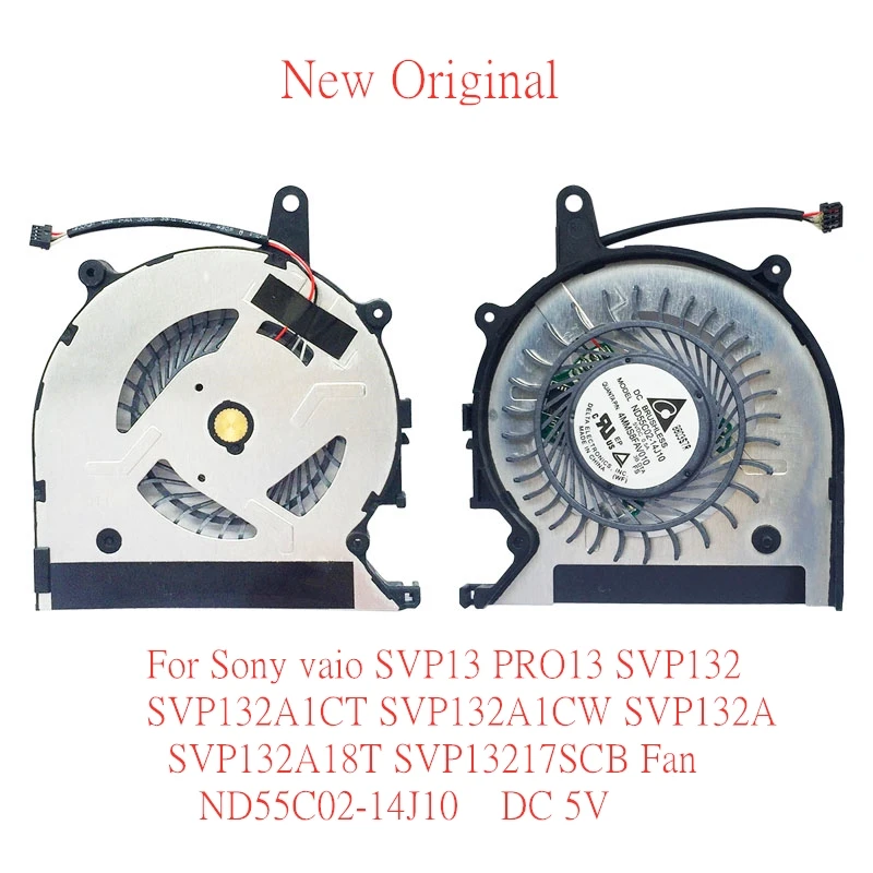 

New original Cooling Fan Cooler Radiator for Sony SVP13 PRO13 SVP132 132A1CT 132A1CW