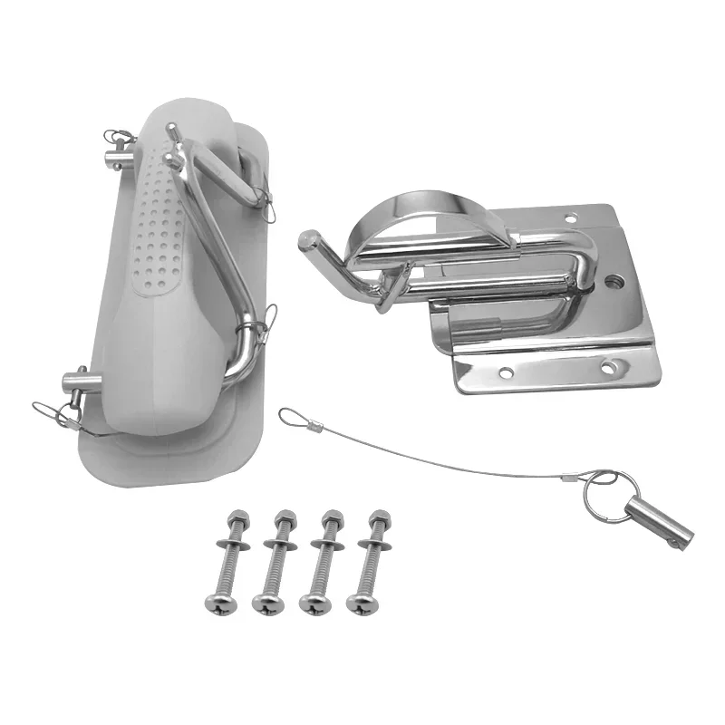 Быстросъемный набор Snap Davits с белой ручкой для морской фурнитуры надувной лодки