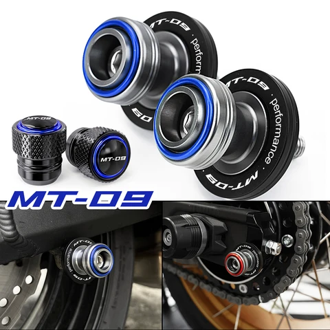Для Yamaha MT09 Tracer MT-09 SP 2014-2024 2025 M6 аксессуары для мотоциклов с ЧПУ алюминиевые катушки маятника мотоцикла M6 подставка винты