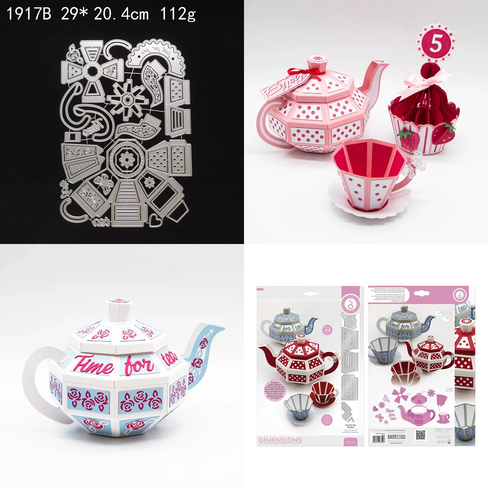 

Высечки для рукоделия большая чайная коробка металлические высекальные штампы для «сделай сам» Скрапбукинг/альбом декоративное тиснение ...