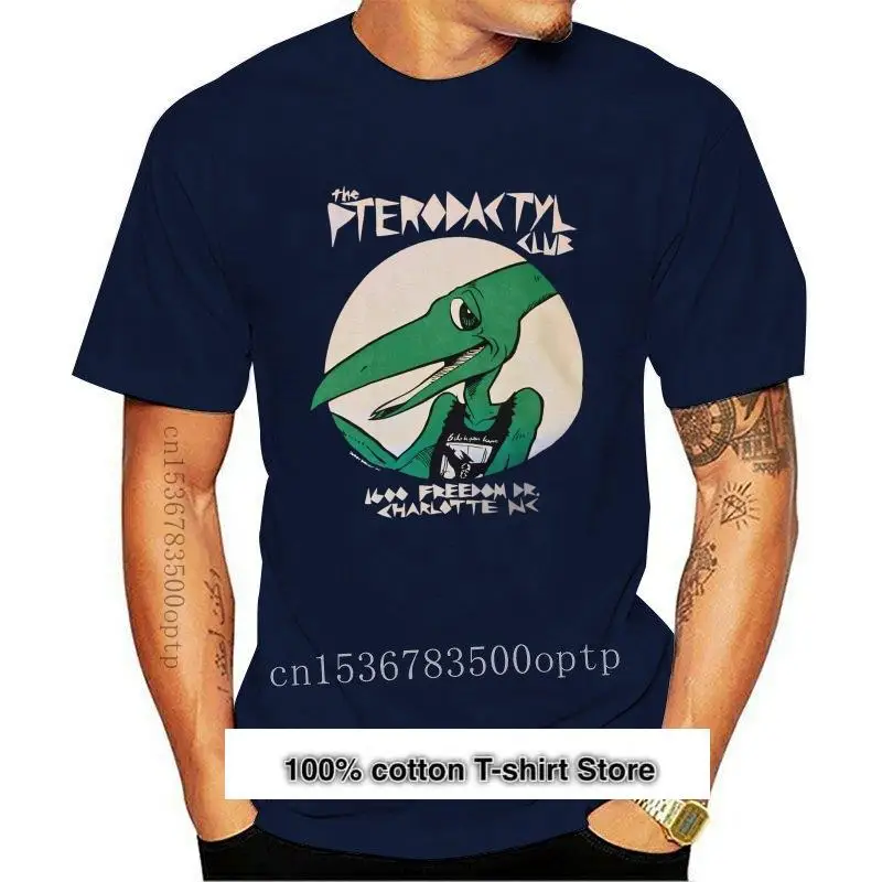 

Camiseta media del Club Pterodactyl para mujer, ropa para mujer de color Black, ropa para club de baile