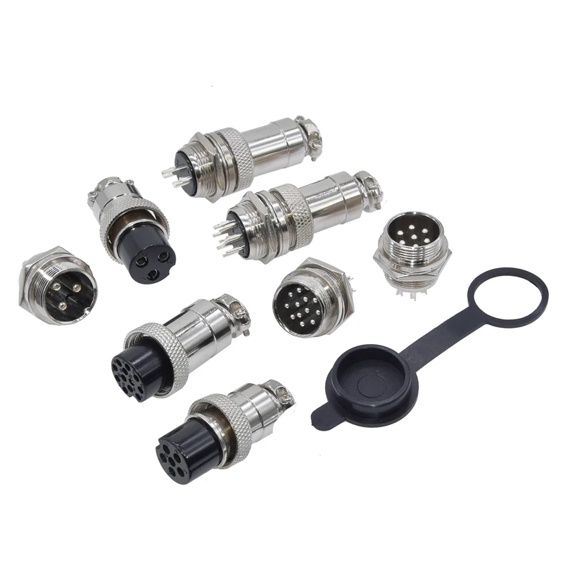 2 шт. GX12 GX16 GX20 авиационная круглая заглушка водонепроницаемый пылезащитный