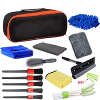 detail brush car cleaning brush set for tire wheel rim cleaning dirt dust clean brushes mop for car interior exterior cleaning
