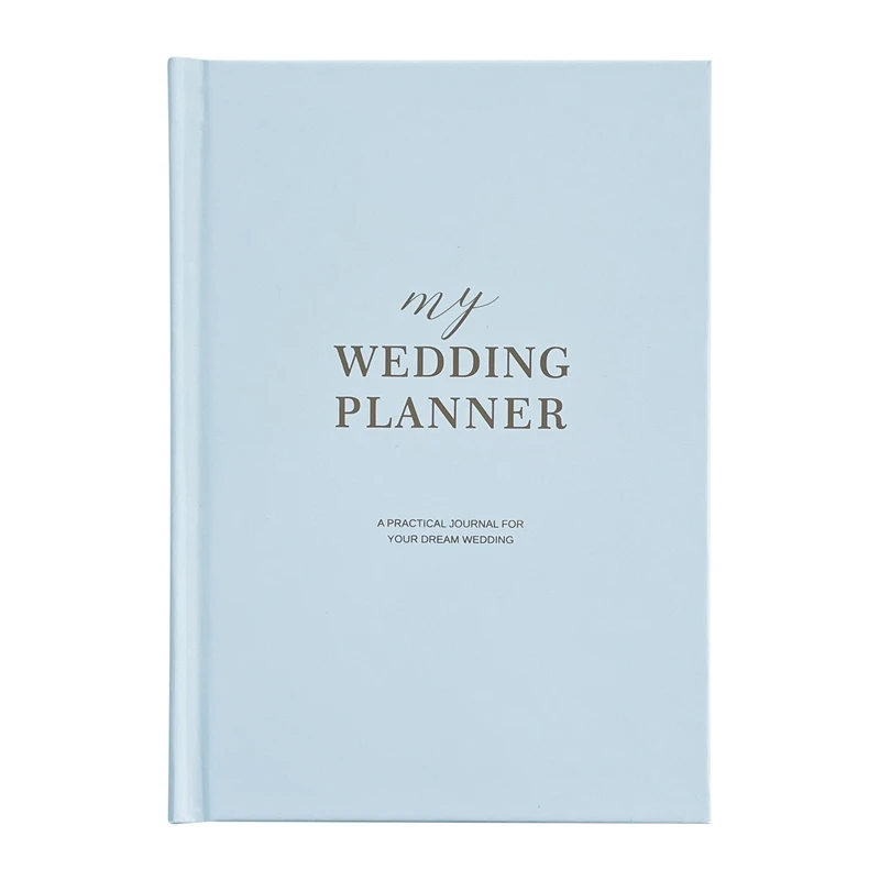 

Wedding Planner Book And Organiser The Complete Bridal Planning Journal For Engaged Couples A5 Hardcover Notebook