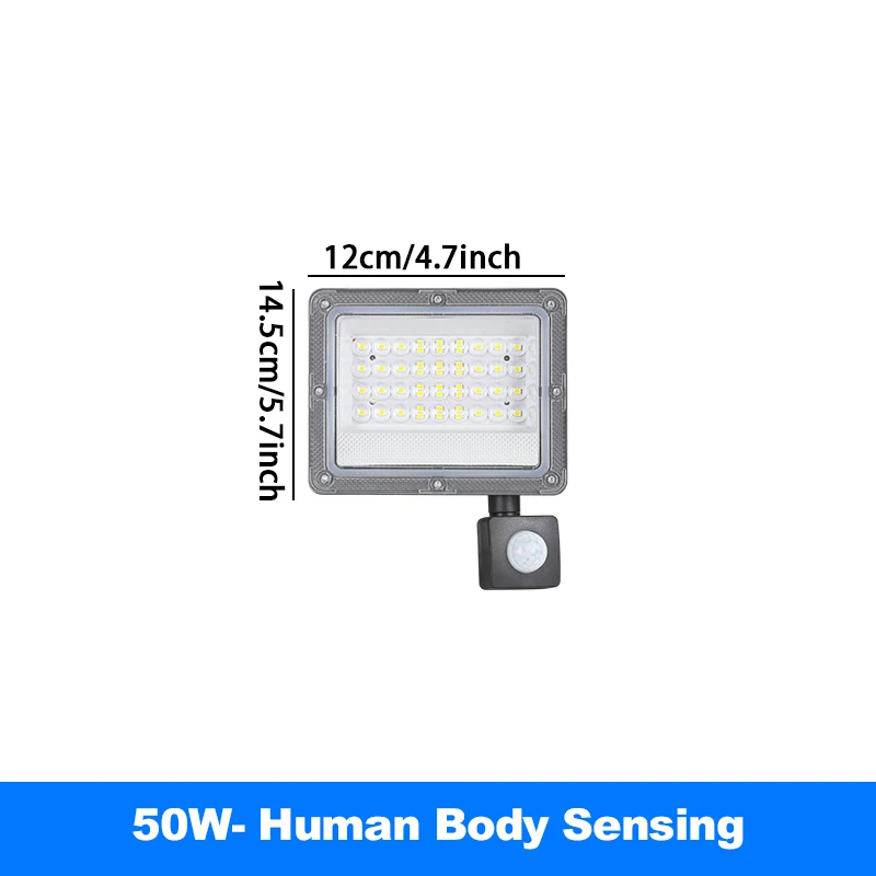 

Водонепроницаемый светодиодный прожектор с датчиком движения