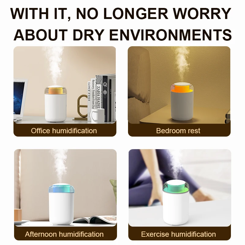 Увлажнитель воздуха Xiaomi Youpin с распылителем эфирных масел