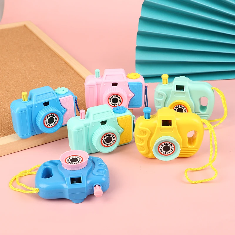 

Birthday Party Favors Kid Giveaways Kindergarten Small Prize 6PCS Nostalgic Toys Fun Cartoon Viewing Camera Gifts