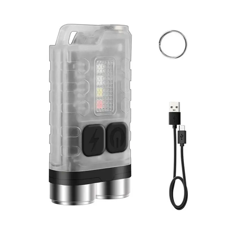 

Светильник-брелок, яркая вспышка с литиевой батареей, прочный и водонепроницаемый крошечный светильник для бега, ходьбы