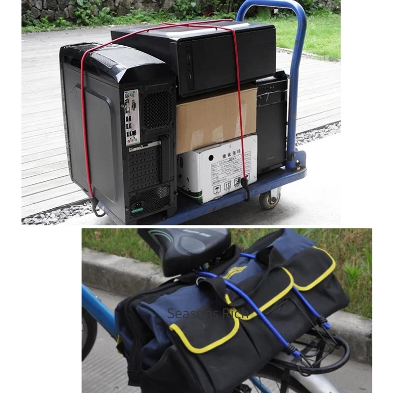 Багажник велосипедный на резинке 100 см с крючками |