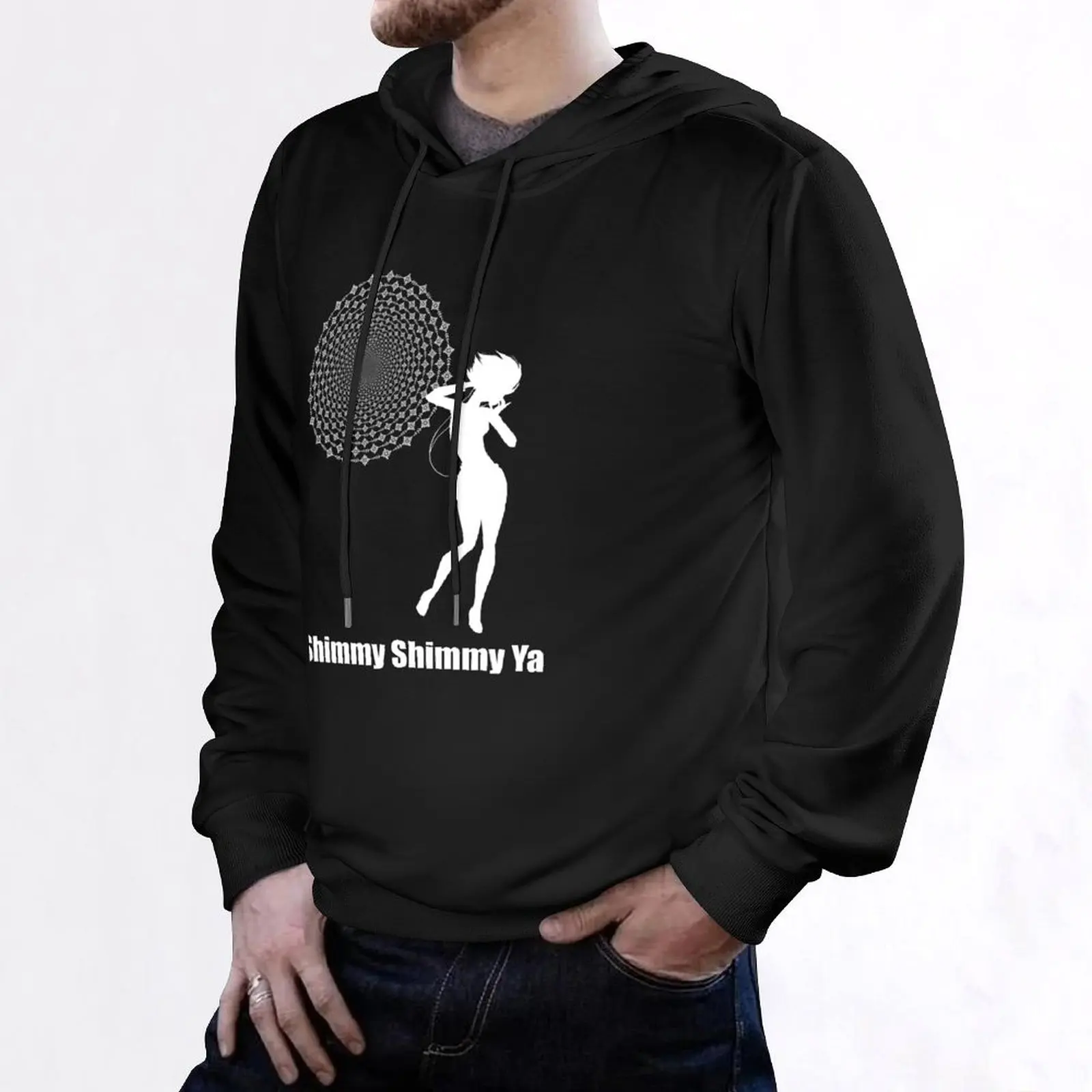 Dancing girl with headphones Shimmy Ya ODB Pullover Hoodie blouse hoodie streetwear