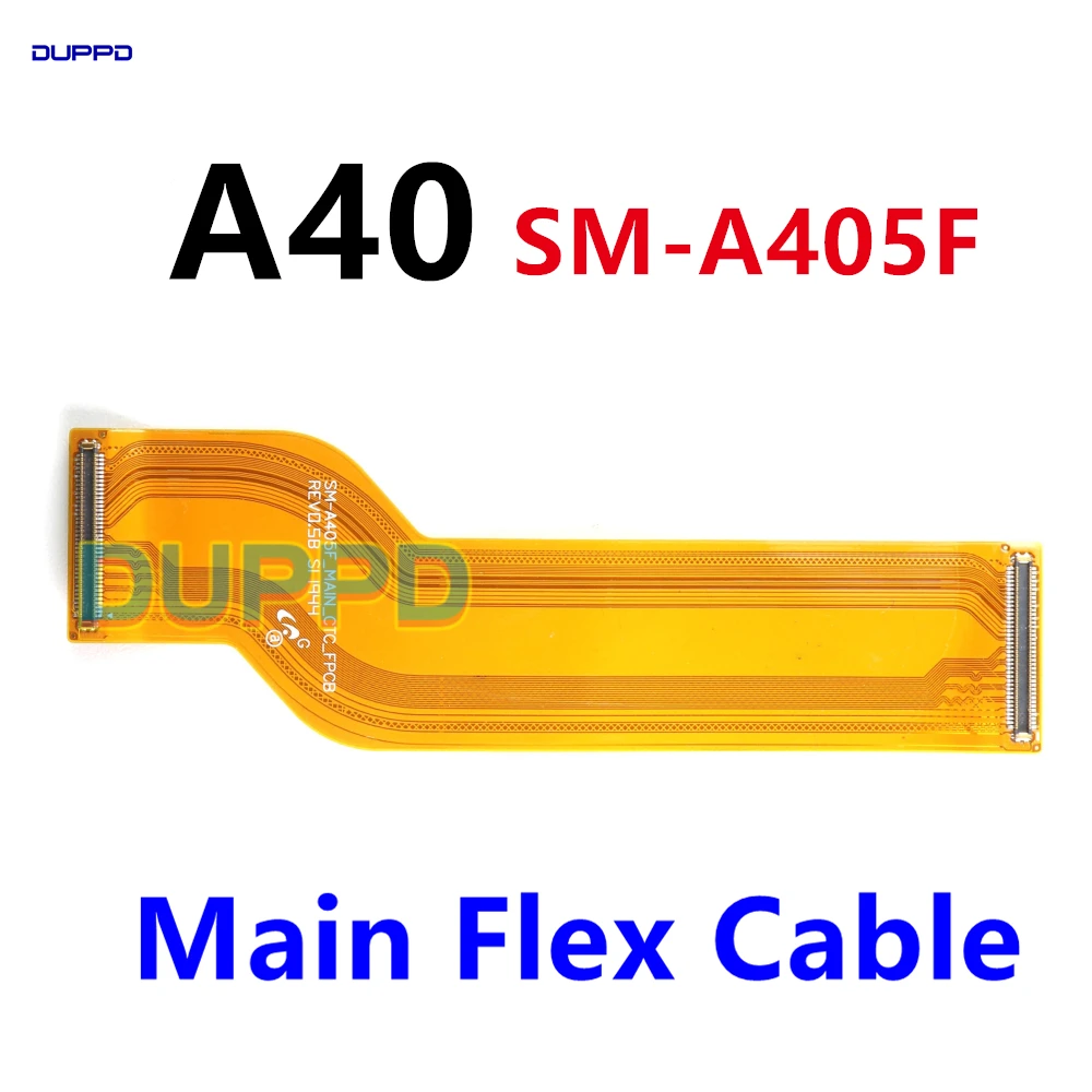 USB-разъем для док-станции зарядного устройства гибкий порт зарядки Samsung A40 A405 A405F